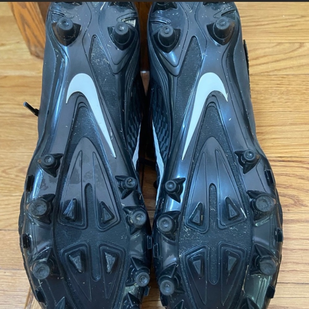 Nike Alpha football cleats.